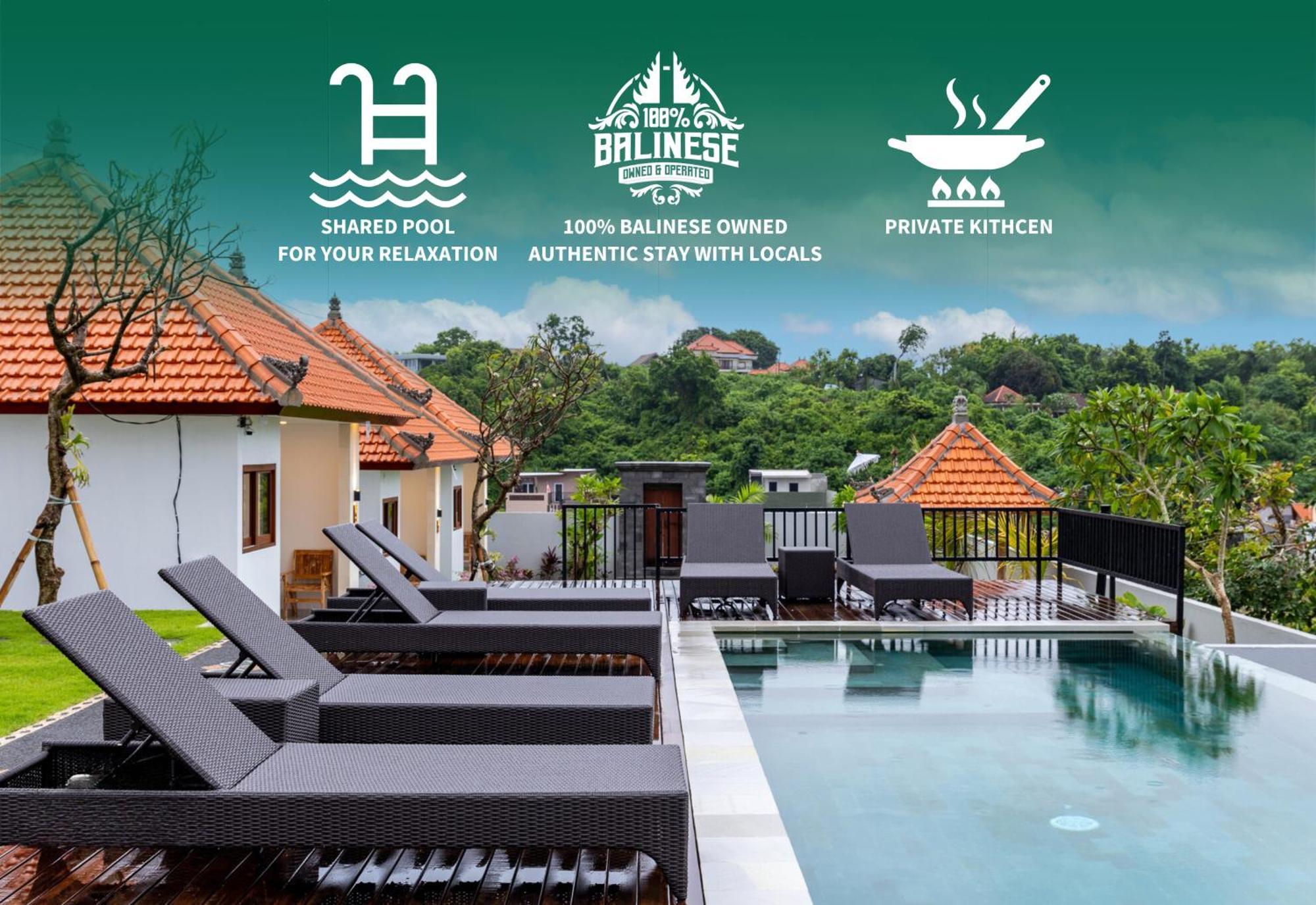 Agra Villa Bali By Bukit Vista أونغاسان المظهر الخارجي الصورة